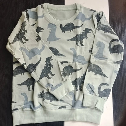 Full-Sleeve Cartoon Print Sweatshirts For Girls childrensterritory