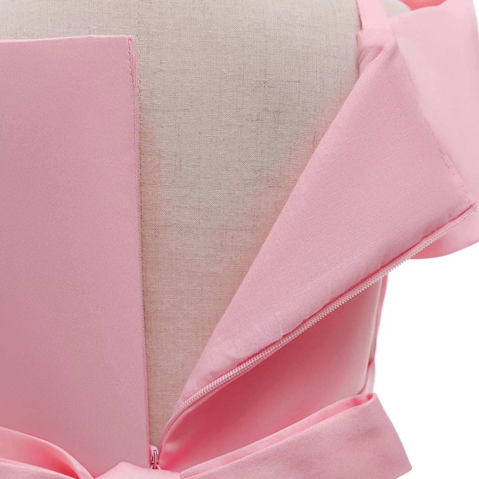 Girls' Sleeveless Bow Design Summer Party Dresses