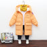 Long Korean Style Down Cotton Jacket for Kids Unisex childrensterritory