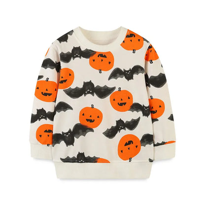 Animals Embroidery Kids Long Sleeve Sweatshirts childrensterritory