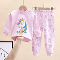 Elephant Embroidery Design Summer Clothing set For Girls