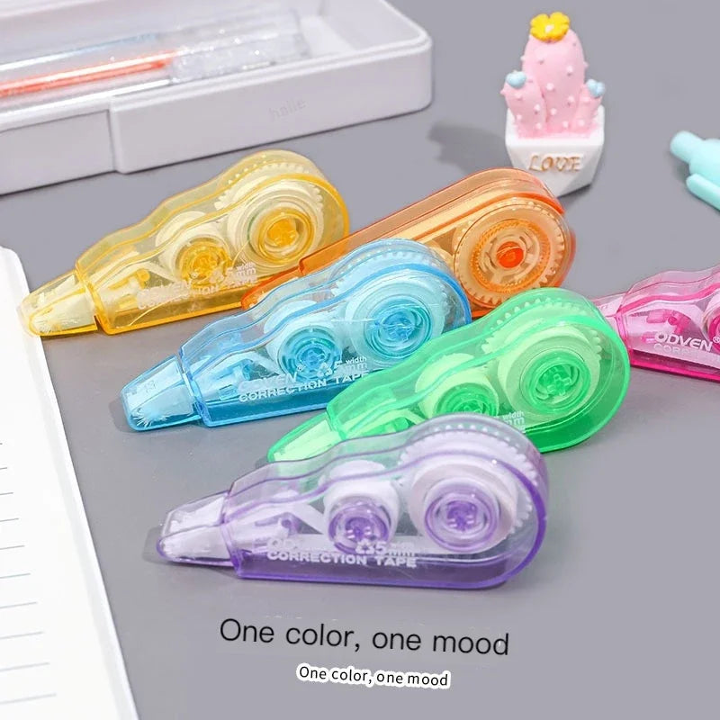 6Pcs/pack Portable Mini Correction Tapes Set childrensterritory