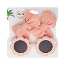 Toddler Girls' Sunflower Sunglasses and Hair Clips childrensterritory