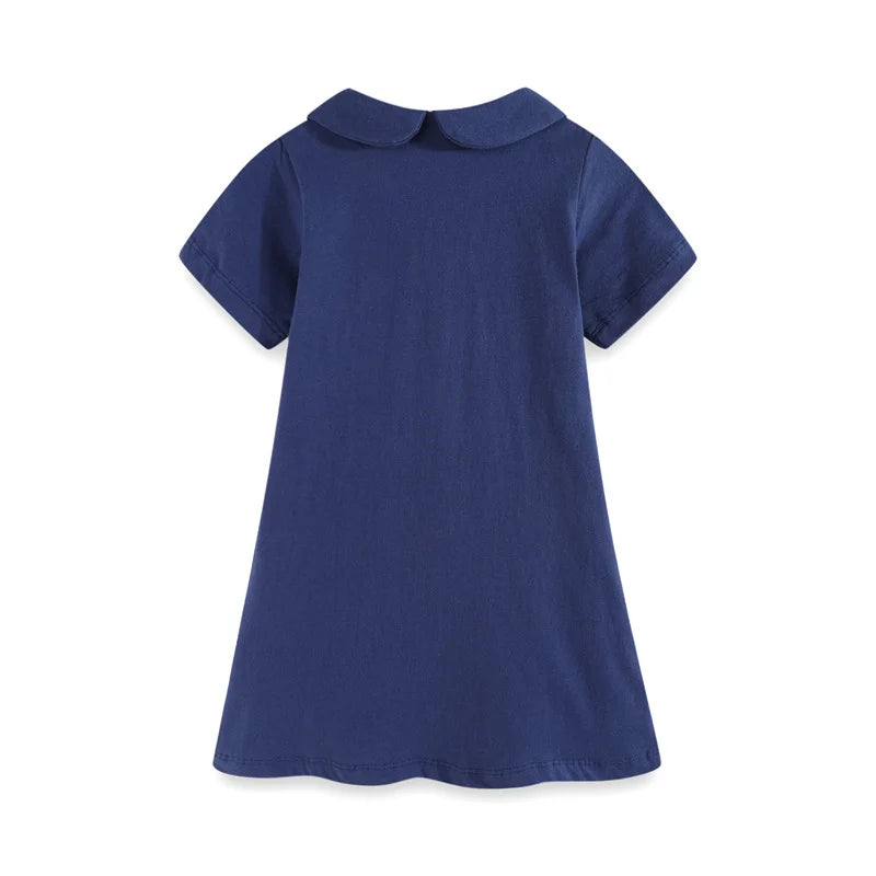 Little Girls Casual Design Summer Cotton Dresses