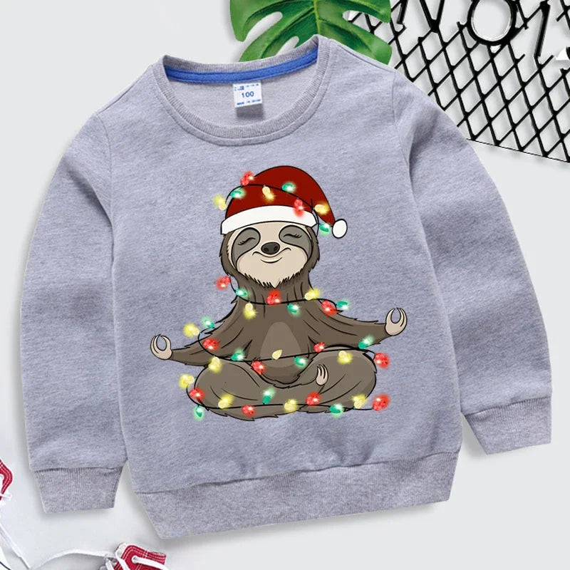Cartoon Animal Print Children&