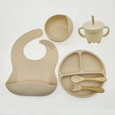 Baby 6/8-piece Silicone Tableware Set
