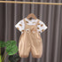 Cartoon Print Brother Sister Matching Clothes for Summer childrensterritory