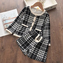 Kids Girls Winter Style Elegant Princess Clothing Sets childrensterritory