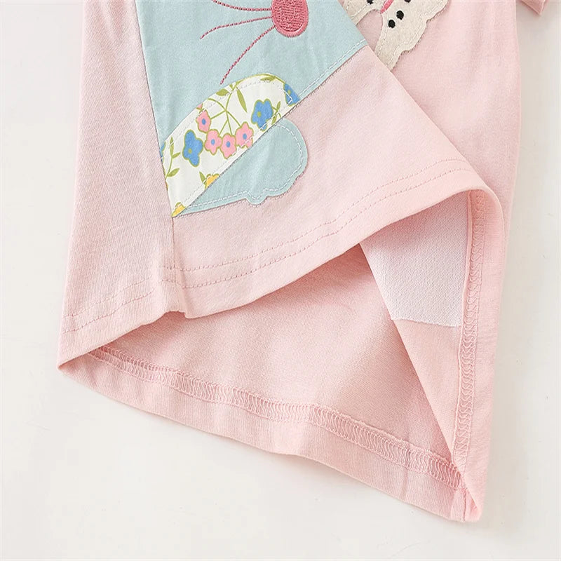 Kids Girls Cartoon Design Tops and Leggings Set childrensterritory