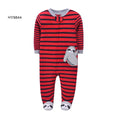 Newborn One-Piece Cotton Rompers with Zipper for All Seasons childrensterritory