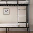 Metal Twin Bunk Beds for Kids/Teens/Adults with Stairs childrensterritory