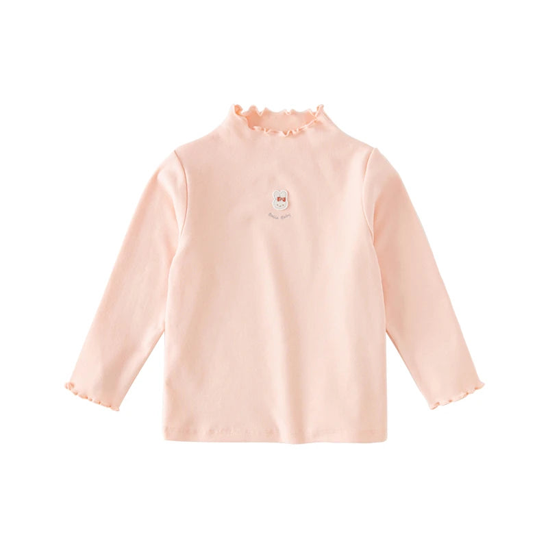 Kids Girls Casual Long Sleeve Cotton Tops for Autumn childrensterritory