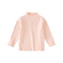 Kids Girls Casual Long Sleeve Cotton Tops for Autumn childrensterritory