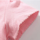 Little Girls Shorts Sleeve Polo Shirts for Summer childrensterritory
