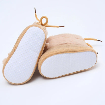 Infant Warm Cozy Fleece Snow Boots childrensterritory