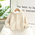 Thick Hooded Fleece Inside Solid Cardigans for Boys and Girls childrensterritory