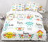 3D Cartoon Animal Print Microfiber Kids Bedding Sets childrensterritory