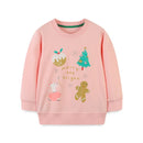 Kids Cartoon Print Long Sleeve Sweatshirts childrensterritory