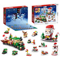 Christmas Advent Calendar Building Blocks Set for Kids childrensterritory