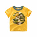 Cartoon Design Soft Cotton Summer Tees/T-shirts for Kids childrensterritory