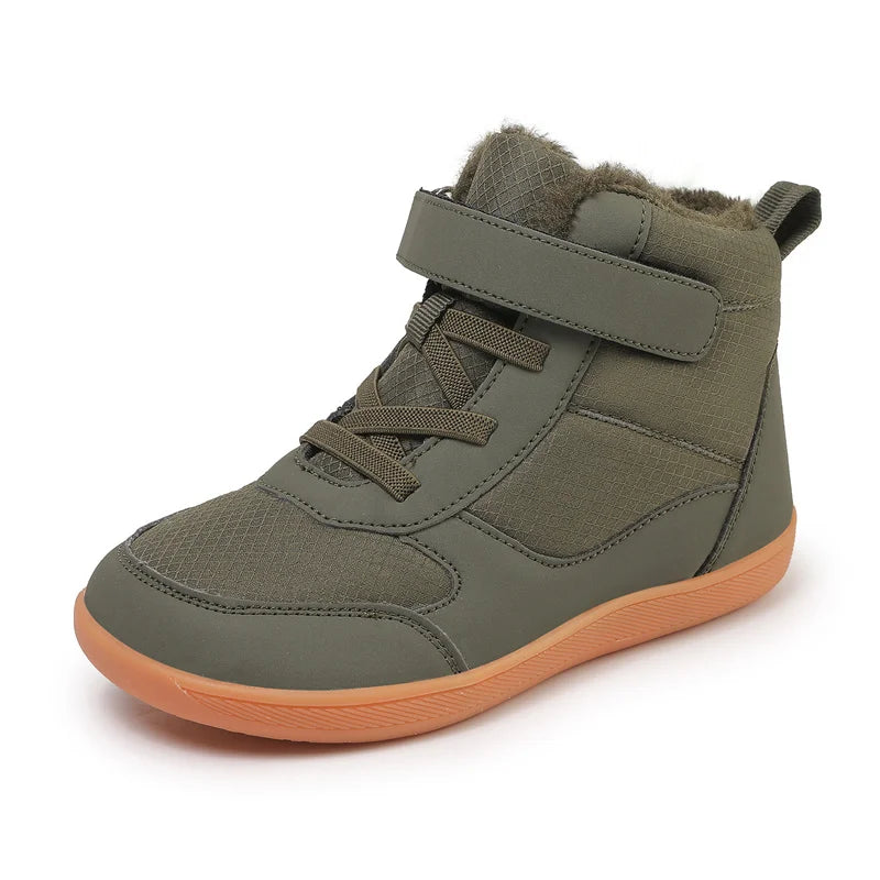 Street-Style Little/Big Kid Wide High Top Sneakers