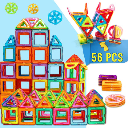 Durable DIY Magnetic Building Block Toys for Kids