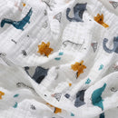 6 Layers 100% Cotton Breathable Newborn Swaddle childrensterritory