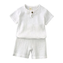 Short-Sleeved Casual Summer Outfits For Boys childrensterritory
