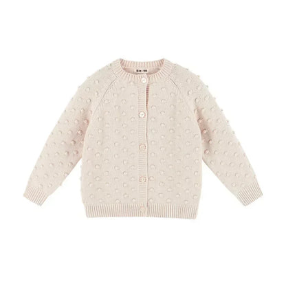 Toddler Girls Lovely Knitted Cardigan for Winters childrensterritory
