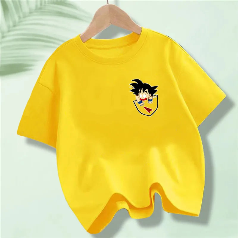 Kids 100% Full Battery Design T-shirts for Summer childrensterritory