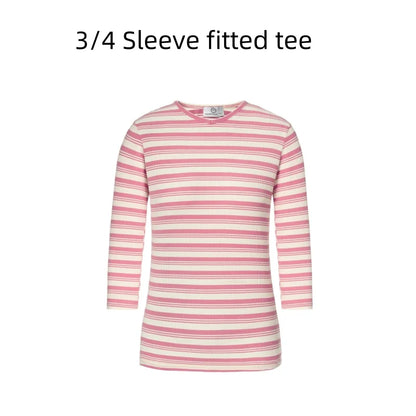Solid Colour Full Sleeves Summer Clothing Sets For Girls childrensterritory