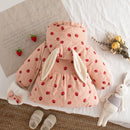 Girls Cartoon Design Winter Warm Jackets childrensterritory