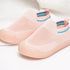 Kids Simple Mesh Knitting Breathable Outdoor Slip-on Sneakers childrensterritory