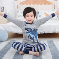 Kids Boys Girls Cartoon Print Tops + Pants Sets Sleepwear childrensterritory