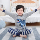 Kids Boys Girls Cartoon Print Tops + Pants Sets Sleepwear childrensterritory
