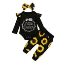 Baby Girl Printed 3 Pieces Outfits New Born Clothes Set childrensterritory
