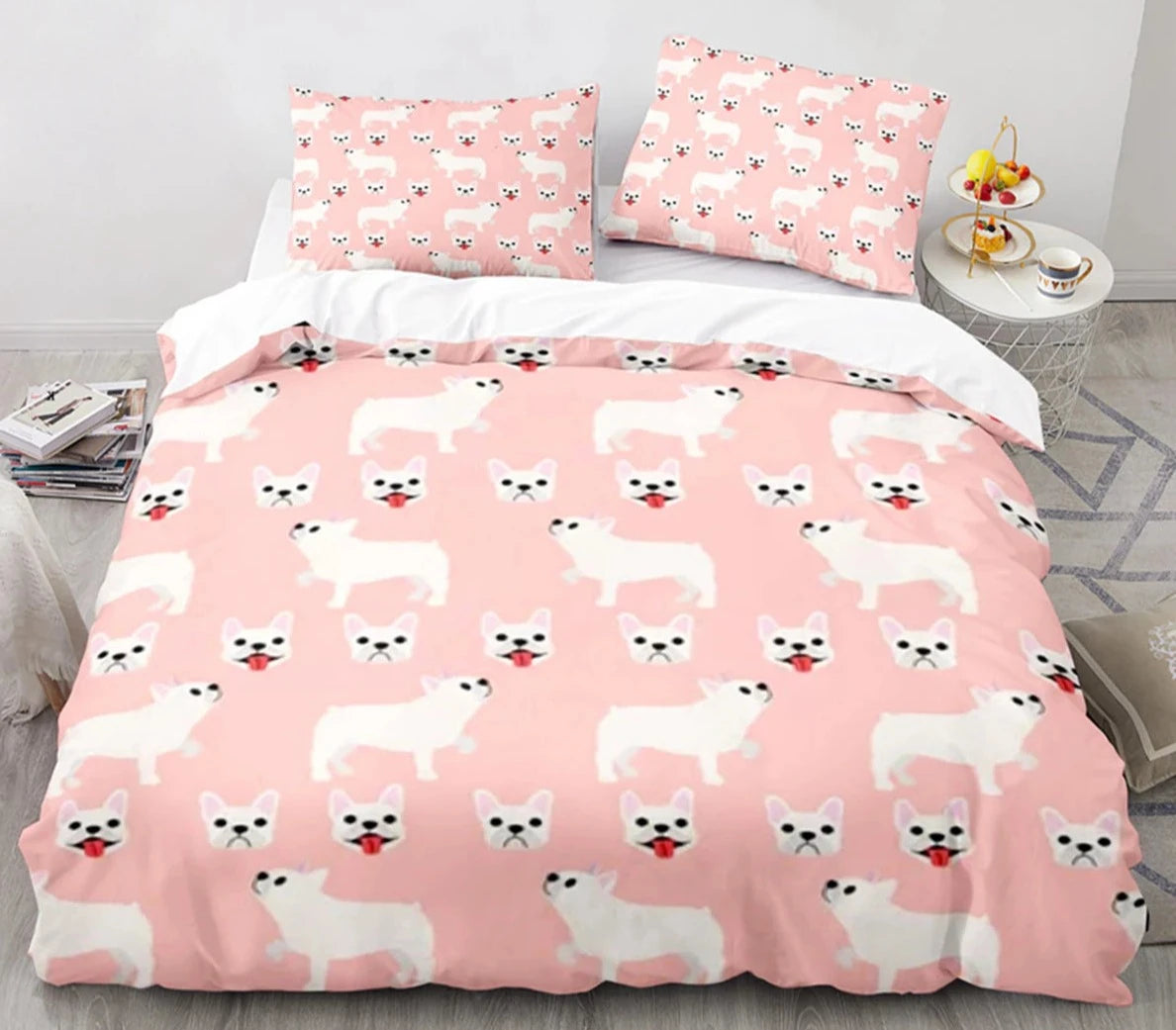 3D Cartoon Animal Print Microfiber Kids Bedding Sets