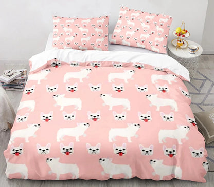 3D Cartoon Animal Print Microfiber Kids Bedding Sets childrensterritory