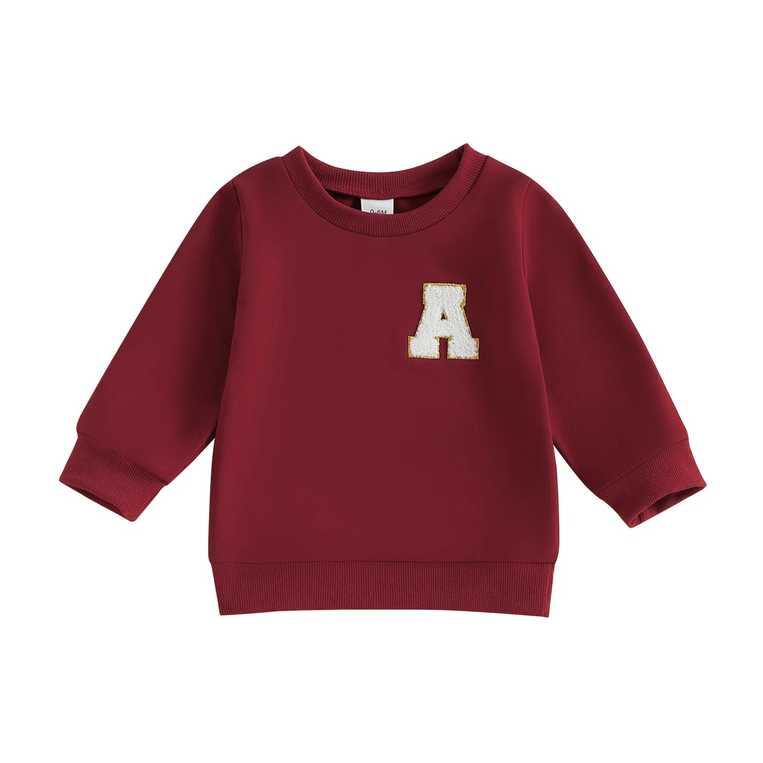 Kids Round Neck Long Sleeves Stylish Winter Sweatshirt