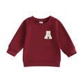 Kids Round Neck Long Sleeves Stylish Winter Sweatshirt