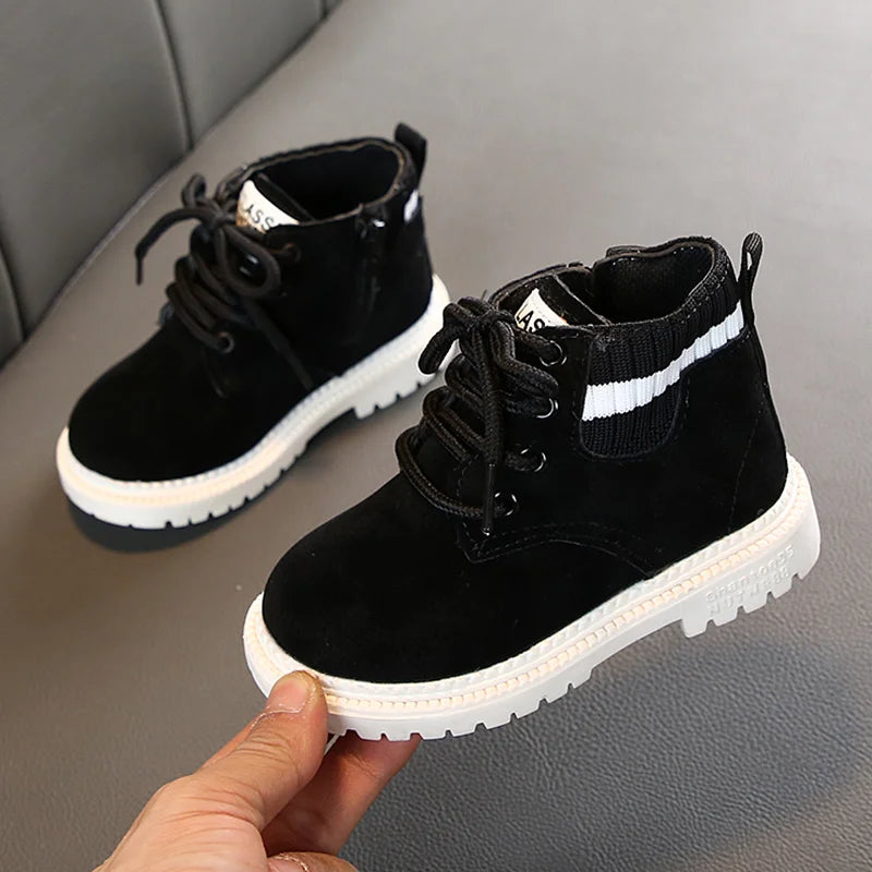 Casual Plush Warm Ankle Shoes for Kids childrensterritory