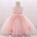 Beaded Sequined First Birthday Party Dresses for Baby Girls childrensterritory
