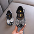 Flat Rhinestone Bowtie Kids Girls Princess Party Shoes childrensterritory