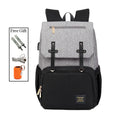 Waterproof Maternity Backpack with USB, Rechargeable Holder