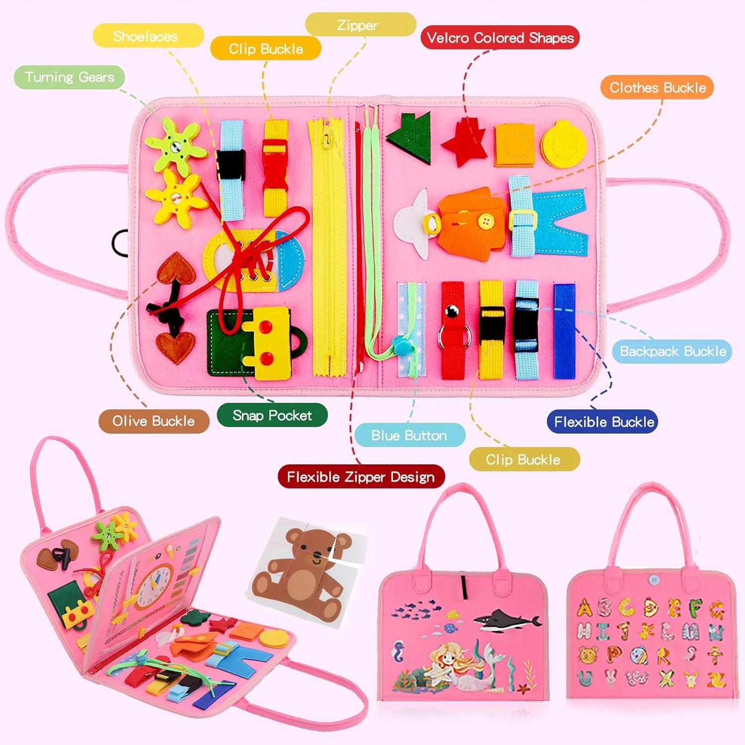 Educational Puzzle Activity Toys for Kids’ Learning