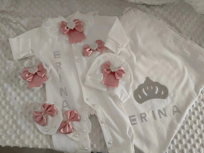 Designer Newborn Baby Cotton Clothing Set in One Pack childrensterritory