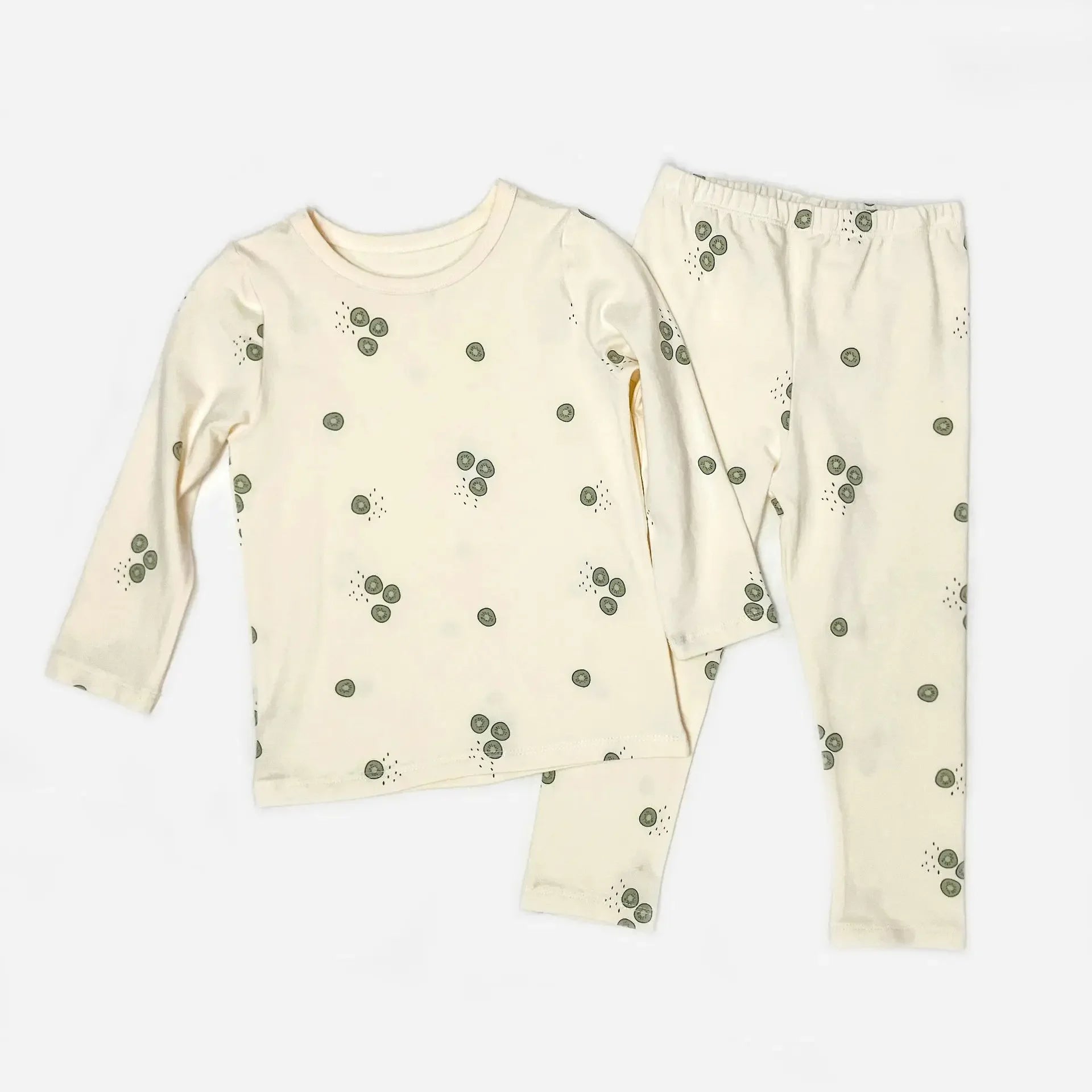 Toddlers 2pcs Casual Homewear Printed Pajama Set