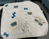 5pcs Sequin Bling Crown Design Baby Girl Welcome Home Outfits childrensterritory