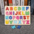 Kids Shape Matching Wooden Puzzle Educational Toys childrensterritory