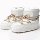 Fluffy Faux Fur Middle Calf Platform Snow Boots for Women childrensterritory